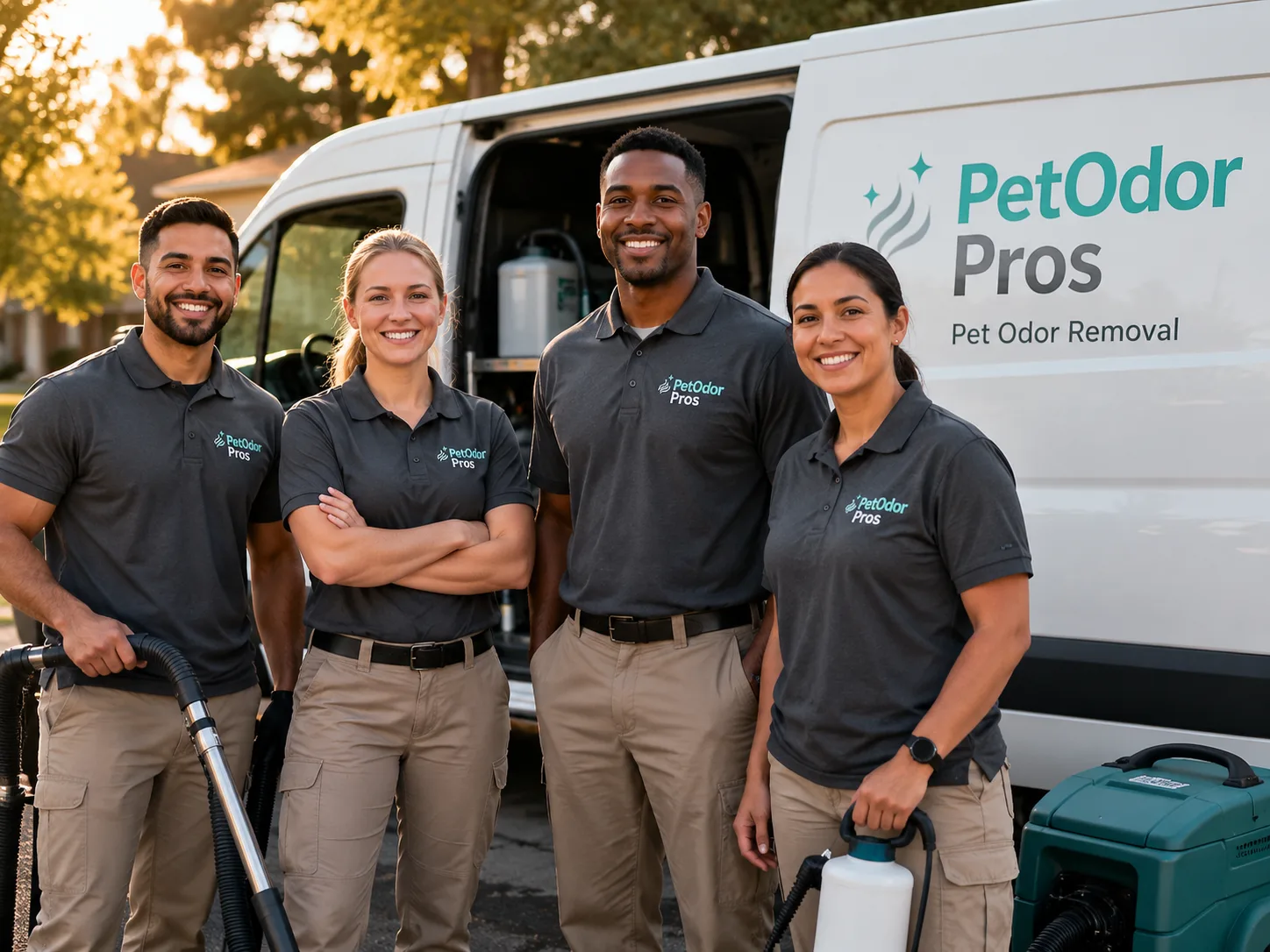 Pet Odor Removal team serving Lusby, MD